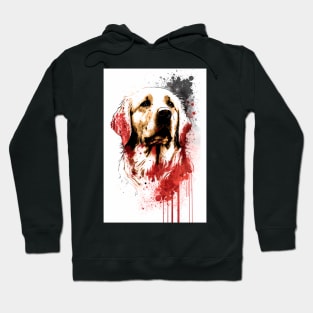 Golden Retriever Portrait Hoodie